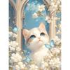 Full Diamond Painting New Collection Windowsill Cat and Flowers 5D DIY Diamond Embroidery Animal Cross Stitch Mosaic Home Decor