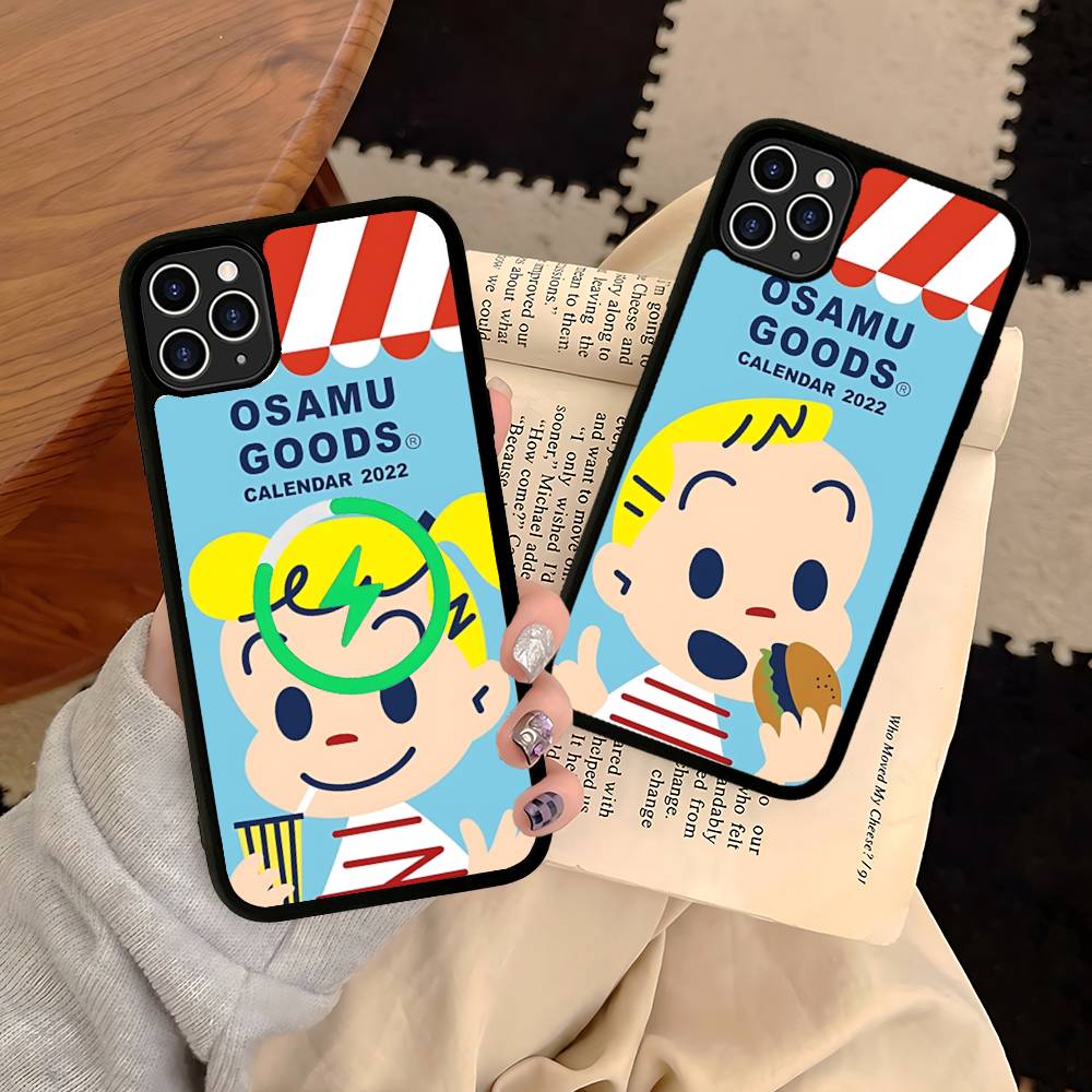 Kawaii O-OSAMU-G-GOODS Cute For Magsafe Magnetic Case For IPhone 17 Air 16 15 14 13 12 11 Pro Max Plus Wireless Charging