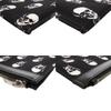 Used AUTHENTIC SAINT LAURENT PARIS 397294 SkullClutch bag Black Canvas/Leather
