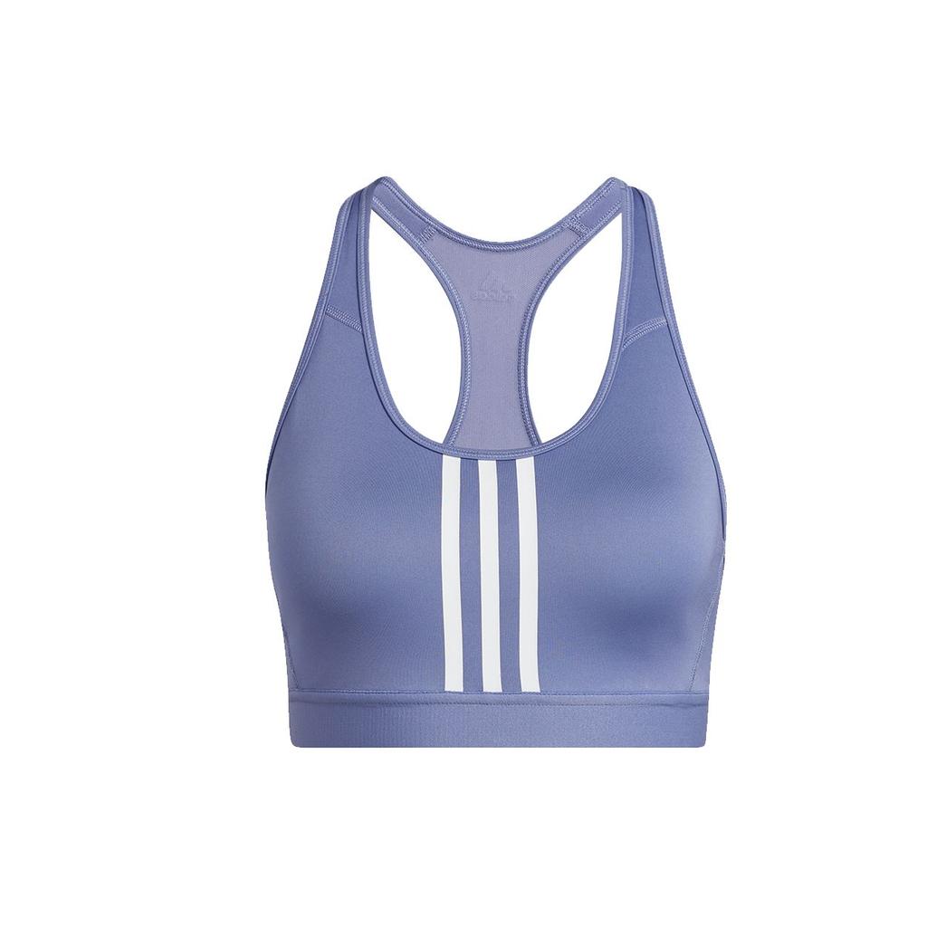 Adidas Drst Ask P 3S Casual Breathable Medium Intensity Sports Bra Women Underwear Purple HF1572