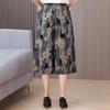 Sommer Weite Hosen Damenkleidung Übergröße Lässig Locker Vintage High Waist Hosen