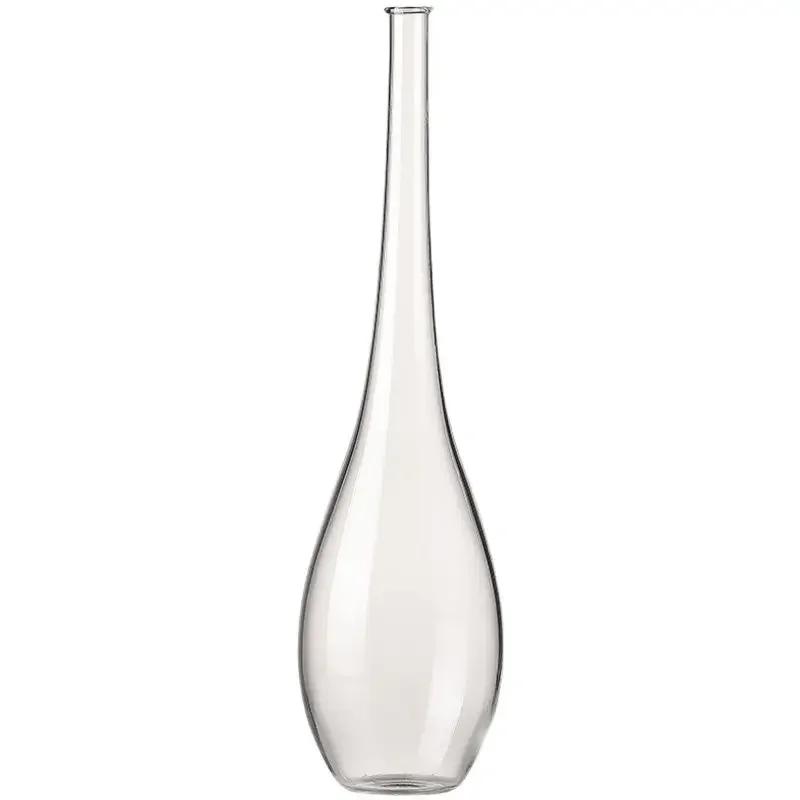 

Стеклянная ваза в японском стиле, прозрачный гидрофильный цветочный горшок, украшение для дома из растений, ваза Гуаньинь, вдохновленная Дзен