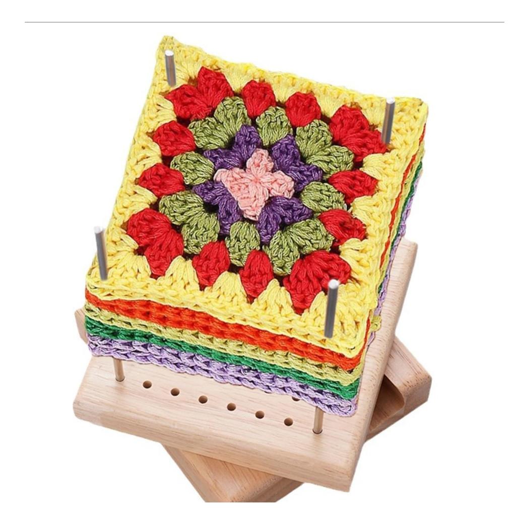 Blocking Crochet Knitting 28cm X Includes 20 Stainless Steel Pins and Hand Sewing Needles Board, Board, 28cm,