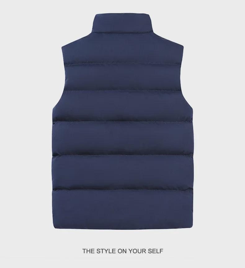 Unisex bavlněná zimní vesta s logem pro teambuildingové akce