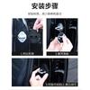 For Leapmotor B10 B01 C10 C01 C11 C16 T03 Car Silicone Door Lock Cover Anti Vibration Buffer Pad Protective Accessories