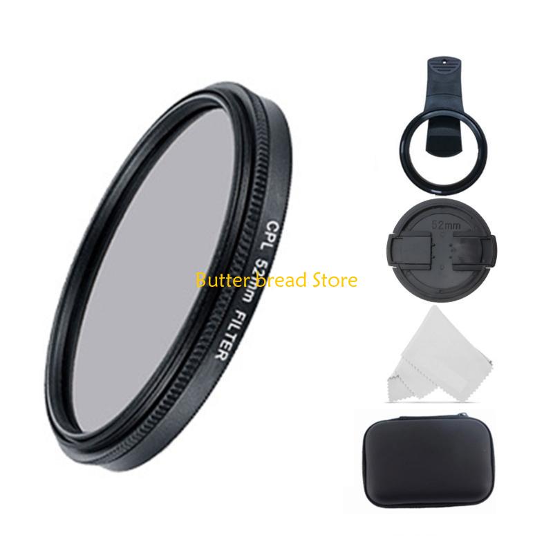 W89C Upgraded Fish Photography Lens Smartphones Camera Lens Filter Accessories