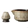 2 Pieces Matcha Set Bowl with Spout for Tea Lovers Utensils Handcrafted Japanese Making Tools