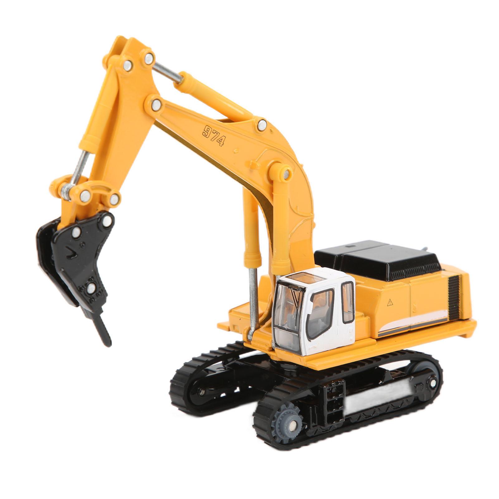 

1:87 Crusher Engineering Vehicle Model Simulation Alloy Children Toy Car for Kids Gift Home Decoration