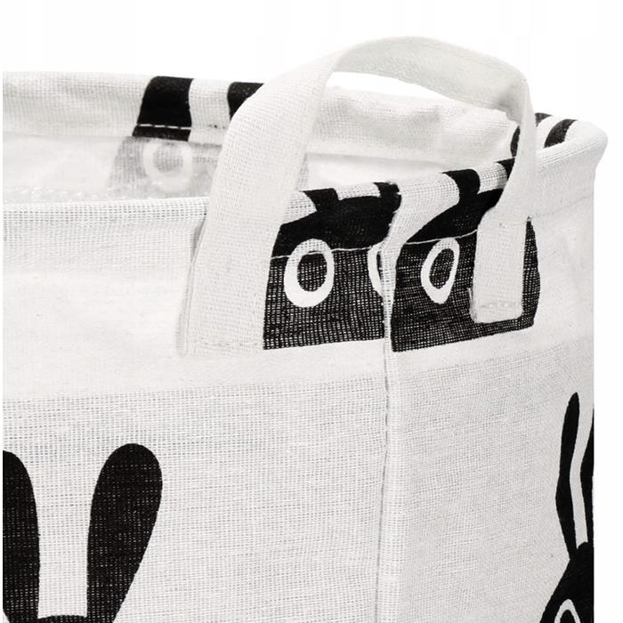 Folding Toy Basket Container Laundry Bag Bunnies Organizer 45 Cm