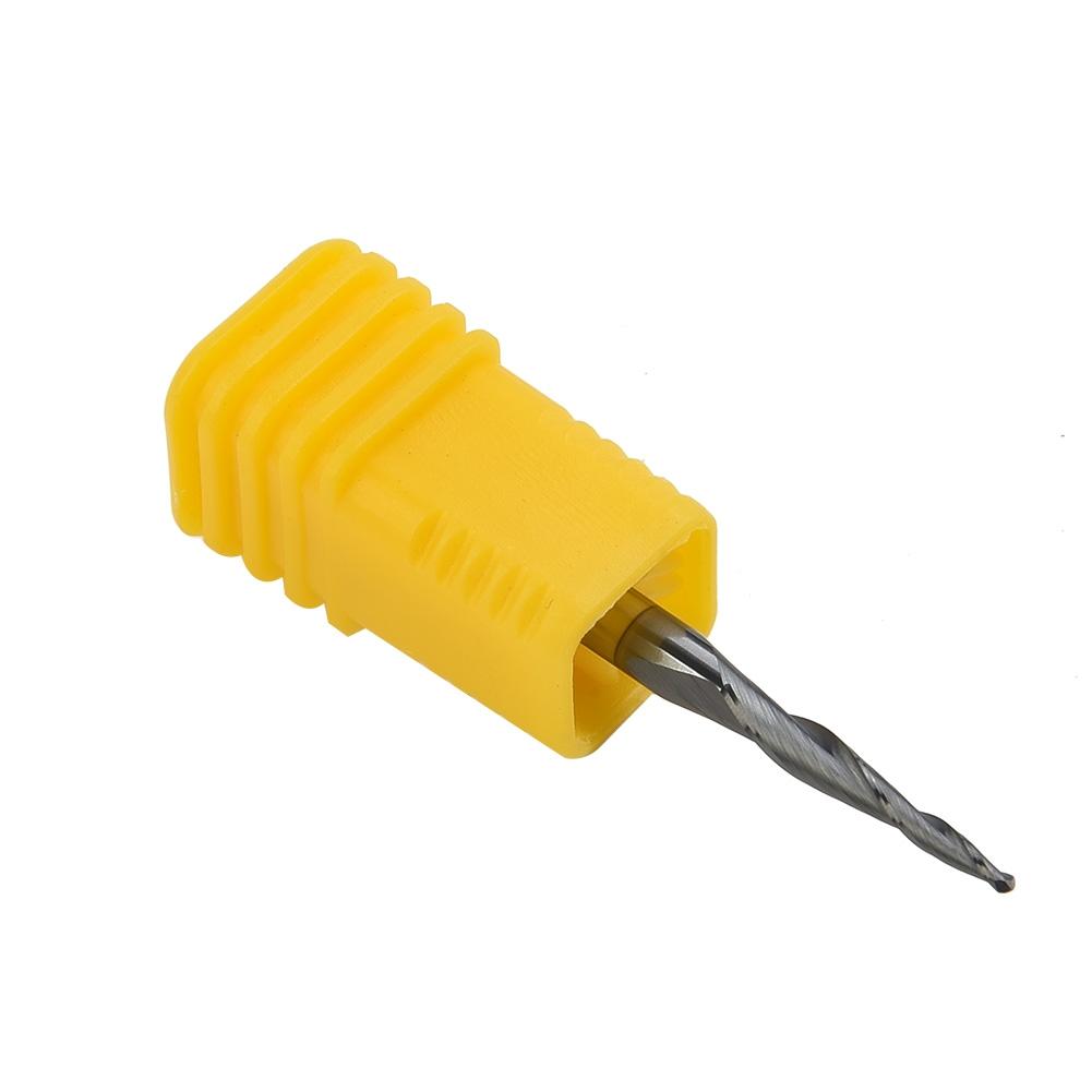 Bit End Mill Equipment 0.25mm 0.5mm 0.75mm 1.0mm Radius Router Carving