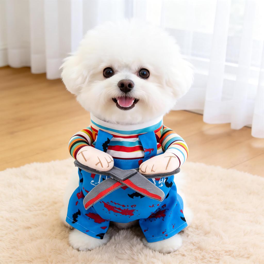 Funny Transforming Dagger Dog Costume for Birthday Halloween Christmas-Polyester Pet Clothing Europe America Style Small Dogs