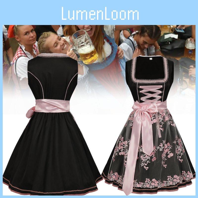 Oktoberfest Women Cosplay Dresses Slip Skirt Festival Stage Performance Clothing