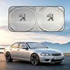 Car Windshield Sun Shade Visor UV Protection Shield/Car Keychain For 206 307 308 3008 207 208 407 408 4008 5008 2008 506