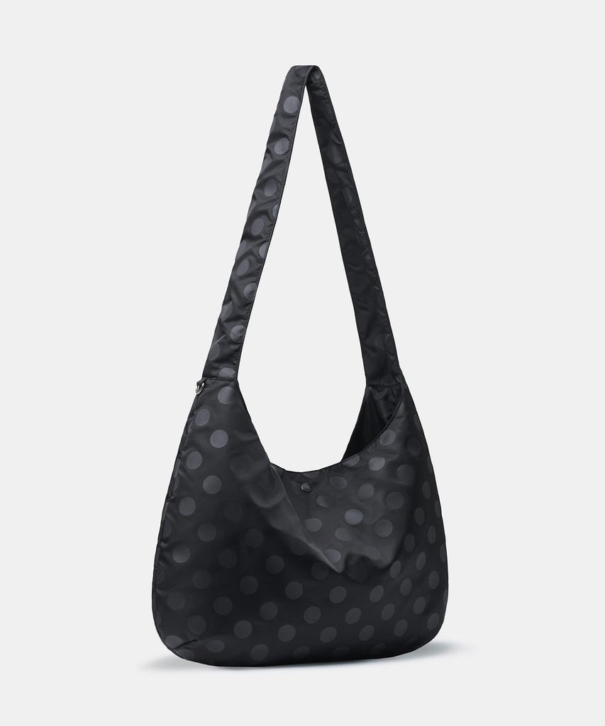 Musinsa Standard Woman Women'S Polka Dot Hobo Crossbody Bag [Black]