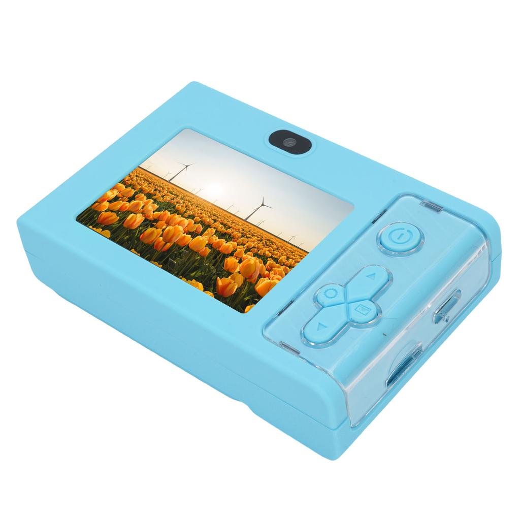 48MP 1080P Digital Camera HD Dual Lens Auto Compact Small Camera Multi Zoom Vlog Selfie Camera 2.4 Inch Screen for Boys Girls Students