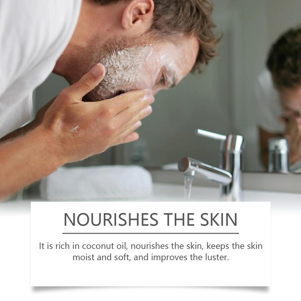 Vulkansk lera Kroppstvätt Rengöringstvål Ansiktstvål Naturlig Vulkansk Lera Tvål Vulkansk Lera Rengöringstvål Svart Tvålbit För Tonåringar Ansikts 60g