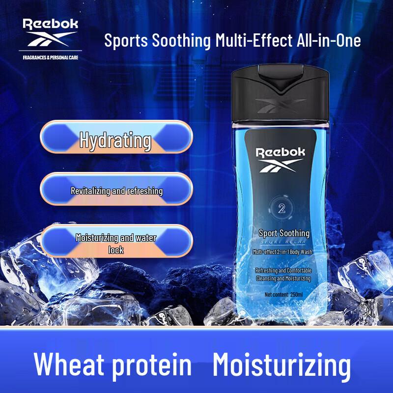 Reebok 2-in-1 Sport Soothe Shower Gel & Shampoo