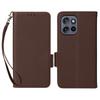 For Motorola Thinkphone 25 5G/Edge 50 Neo 5G/Moto S50 5G Case with Wrist Strap Litchi Texture PU Leather Wallet Phone Cover