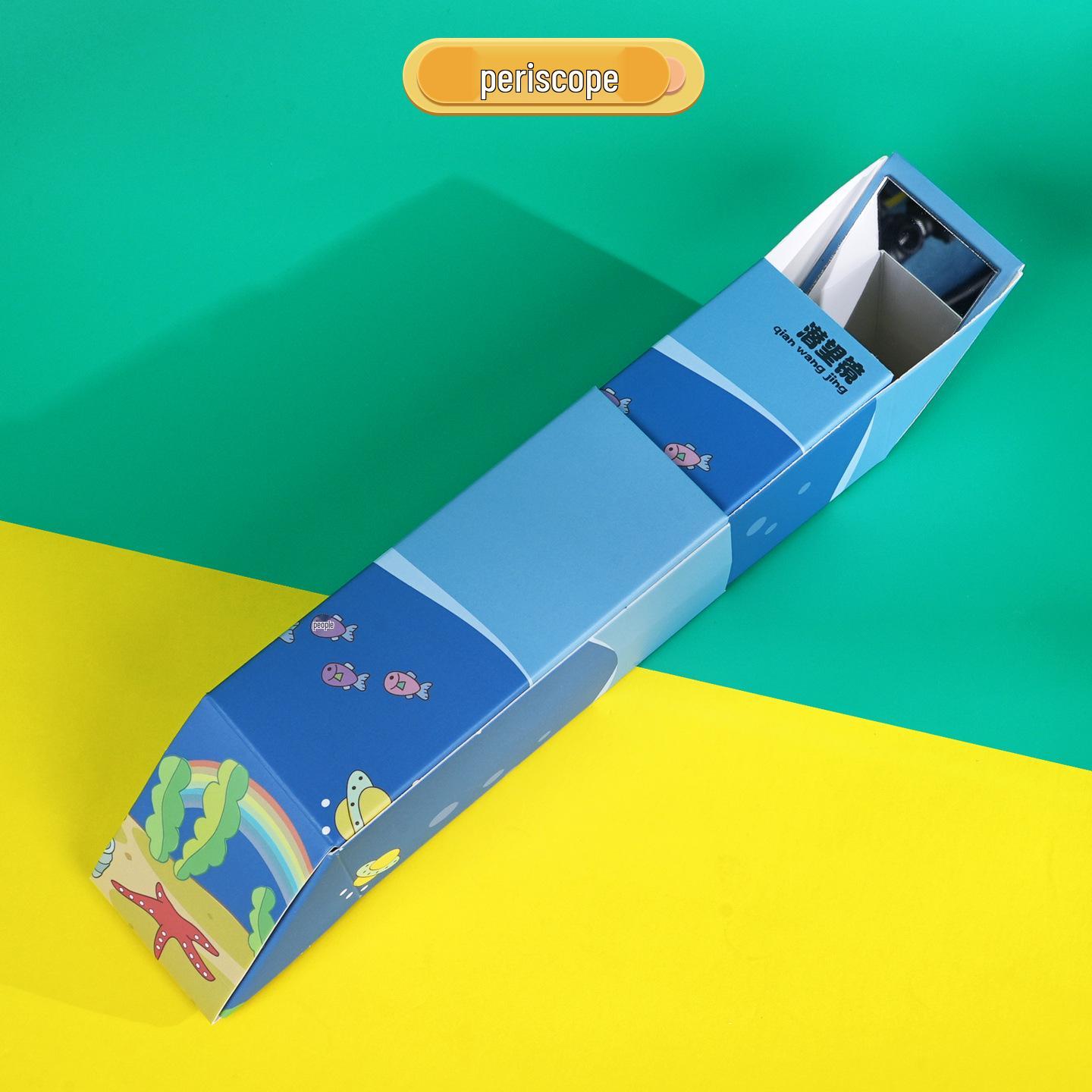 DIY Retractable Periscope Kit for Kindergarten & Primary Students - Science & Technology Model Materials