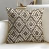 Geometric Patterns Cushion Cover Soft  EasyWash Pillow Case  Versatile for Couch Bed Travel and Office