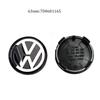 EPYFH1 NN-4pcs Wheel Center Hub Caps 55mm 56mm 65mm 70mm 76mm wheel cover For VW Polo Golf 4 5 6 7 Touran CC Passat B6 B7 accessories