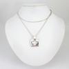 [Used] TIFFANY 925 Open Cross Long Pendant/Necklace/g517-33
