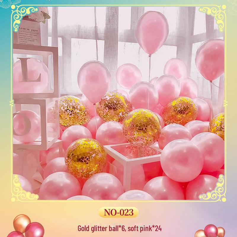 Celebrity Red Sequin Balloon Set - Perfect for Birthdays, Weddings & Parties