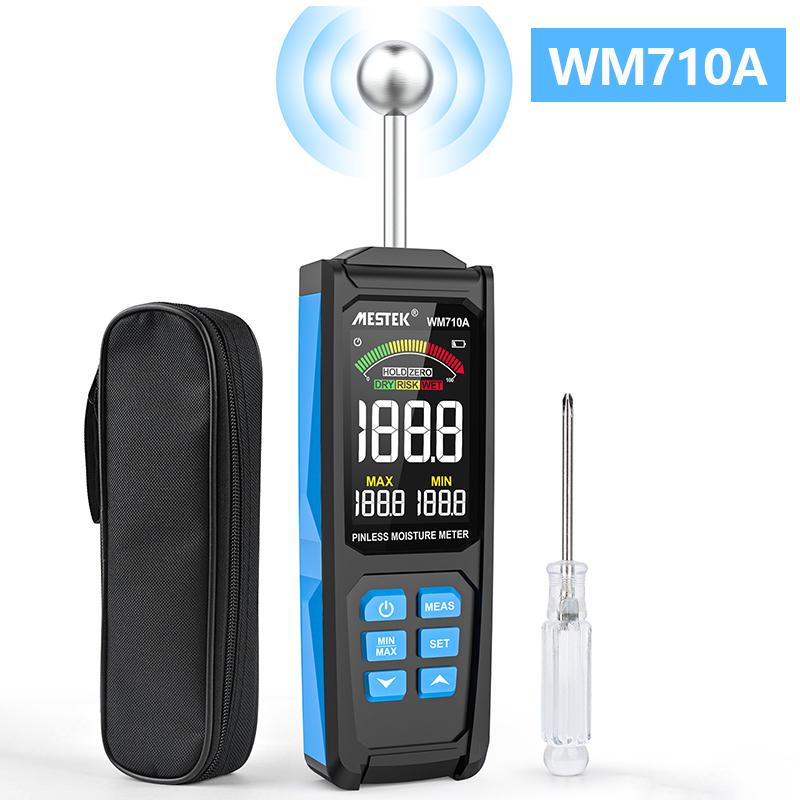 

Цифровой измеритель влажности древесины с ЖК-экраном, неразрушающий детектор влажности древесины, гигрометр, тестер влажности для деревянных обоев, пола