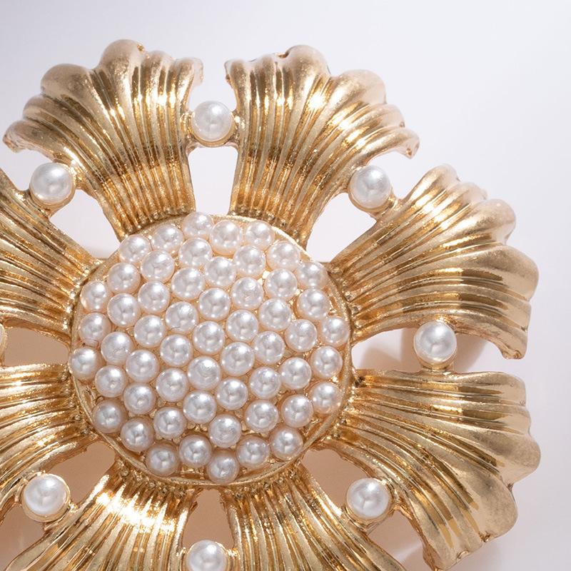 Senior Brooches Flower Leaf Brooch Pins for Women Suit Pendant  Fashion Brooches Jewelry