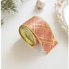 DIY Christmas Ribbon 2m Burlap Ribbon New Fabric Swirl Ribbon