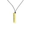 Unique Alloy Comb Pendant Necklace Accessory Adjustable PU Leather Rope Long Sweater Chain Stylish Neckchain Accessories