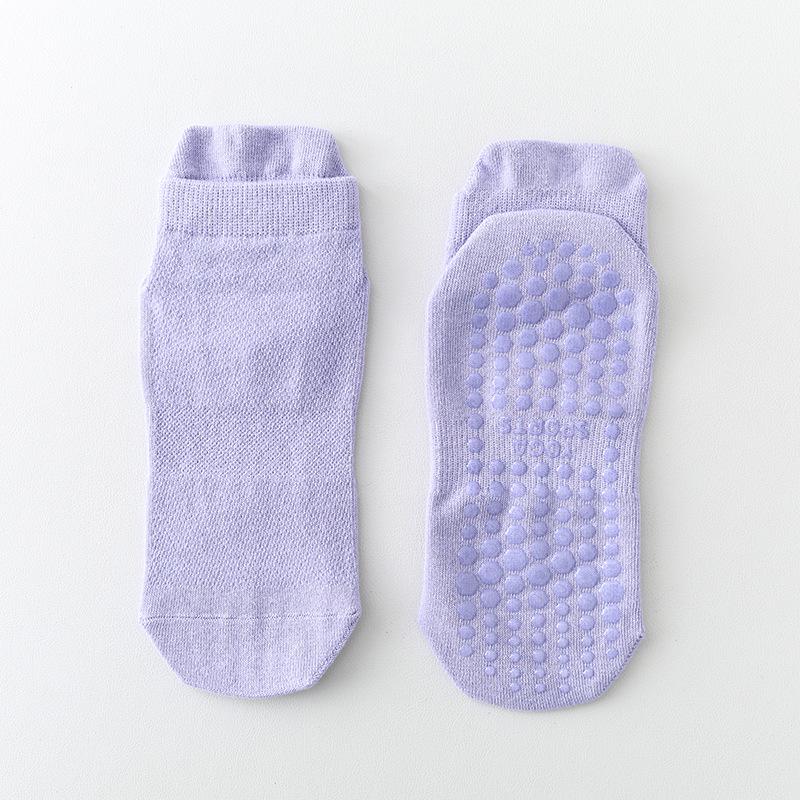 

Women s Non-Slip Cotton Mesh Yoga Socks – Spring/Summer Pilates & Fitness Socks One Size [35-41] фіолетовий
