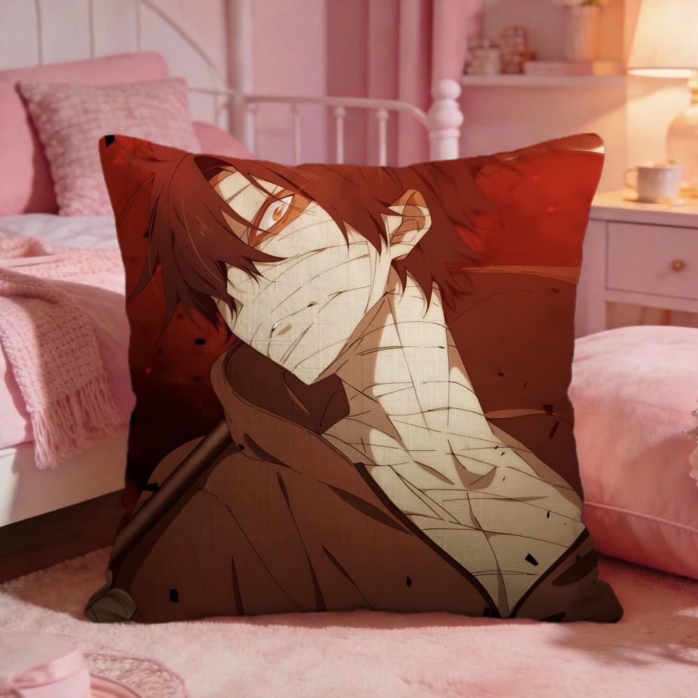 Angels Of DDeaths Anime Cushion Cover Premium Comfort Reversible Pillow Cove Two In One Design For Any Room  Car Interior