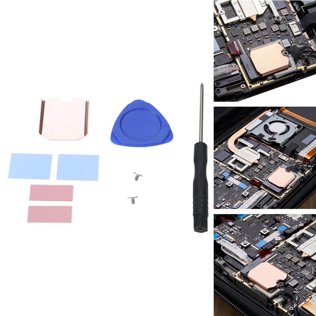 Copper Shim Thermal Pads for Steam Deck 2230 SN740 Heatsink Cooling Copper Sheet Thermal Conductivity Wafer Cooler Plate