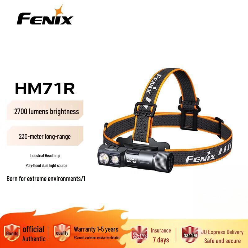 

Fenix HM71R Rechargeable LED Headlamp