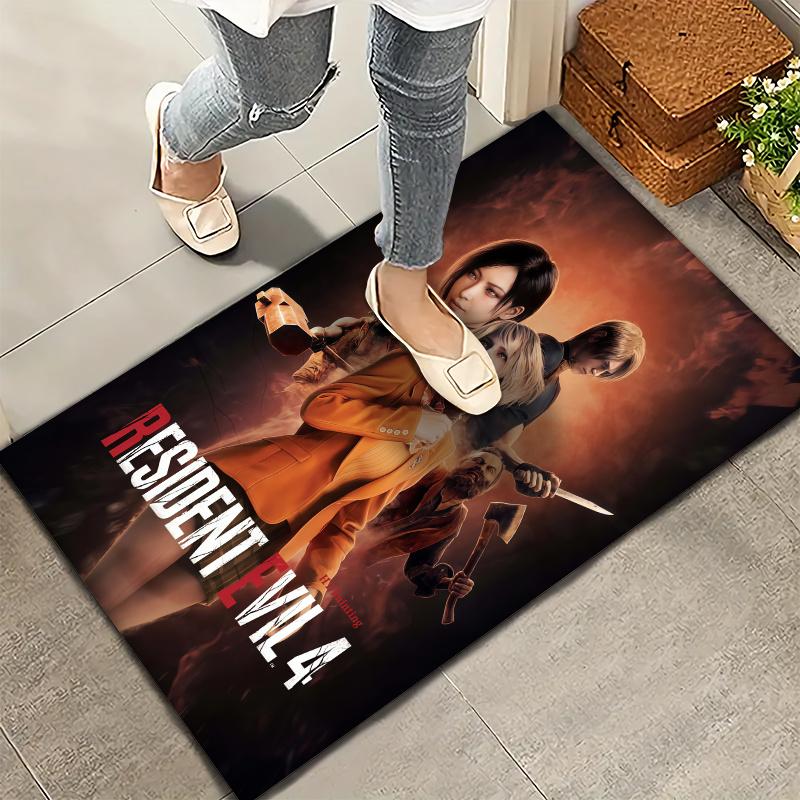 Resident Evil Carpet Rug for Living Room Bedroom Home Sofa Decoration,Kids play Nonslip Floor Mat