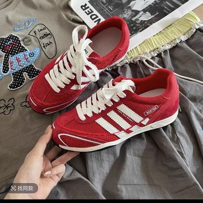 Mesh Breathable German Training Shoes Women's 2025 New Comfortable and Lightweight Soft-soled Sports and Leisure Forrest Gump Shoes