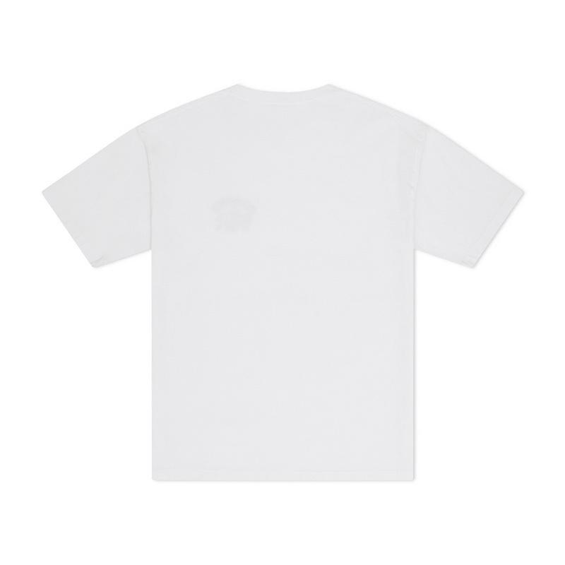 Converse T Shirts Men's White Crew Neck Moderate 10028727-A01