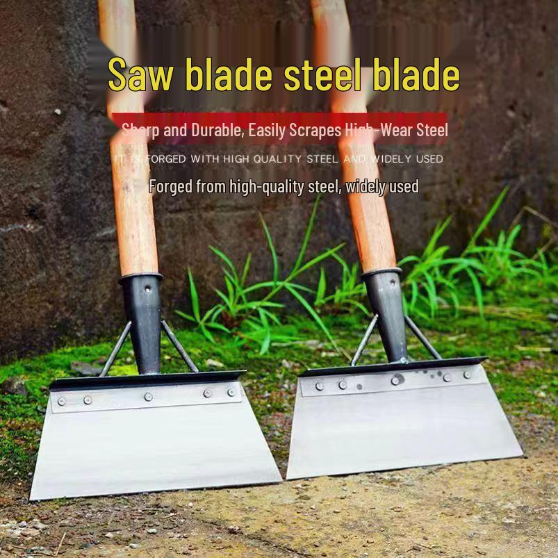Manganese Steel Multi-Purpose Shovel: Saw Blade, Aquaculture, Agricultural, Manure, Grass, Soil, Snow Removal