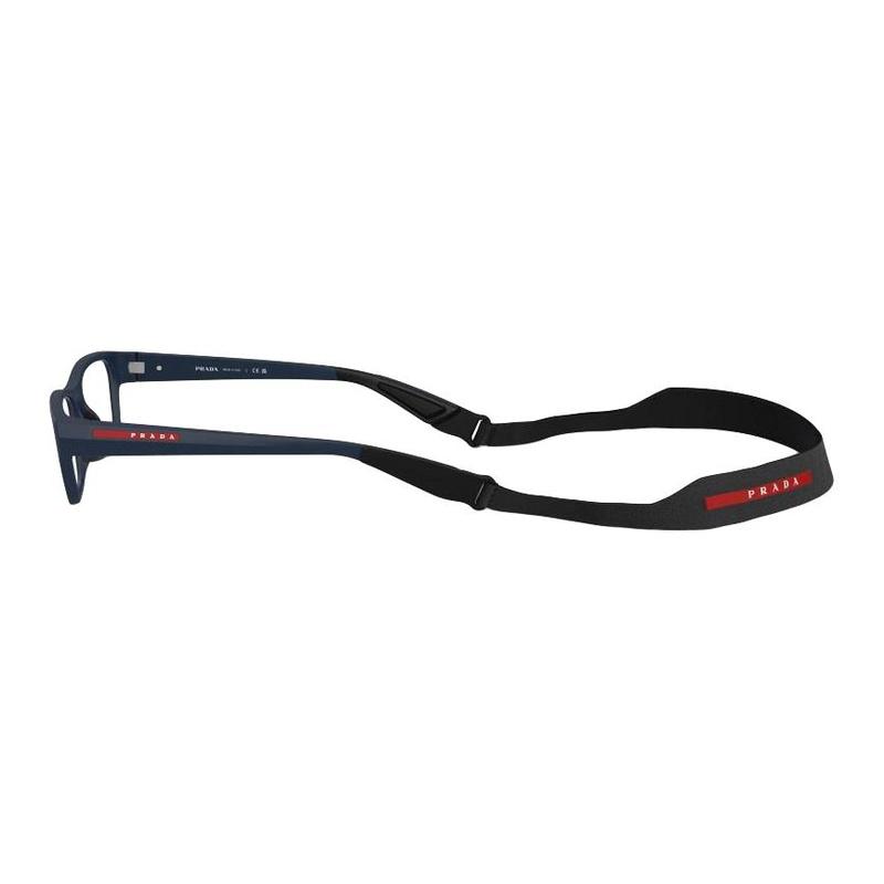 Prada Personalized Design Injection Molding Rectangular Optical Frame Men's Navy Blue Navy Blue L56 Basic Packaging-glasses Case + Packaging Box
