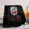 Custom Name FC Hansa Rostock Flannel Blanket, High quality Comfortable for All Seasons, Home Decor, Warmth and Comfort