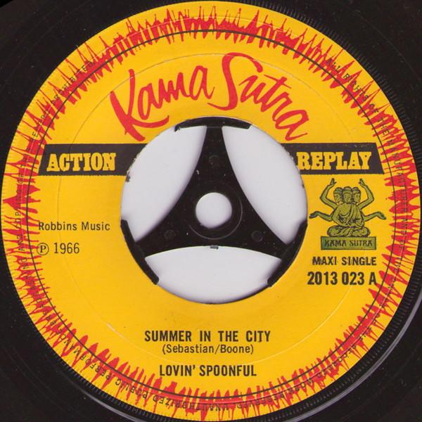 7inch Record LOVIN' SPOONFUL - Summer In The City / Daydream / Do  2013023 KAMA SUTRA 1971 UK Rock Used