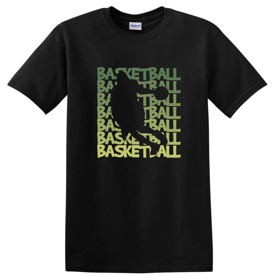 Basketball Graphic T Shirt Basic Style Fun Sports Tee for Athletes Fans XS