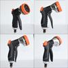 Multipurpose High Pressure Garden Hose Nozzle Ergonomic TPR Handle Durable ABS Body For Effective Landscape Irrigation