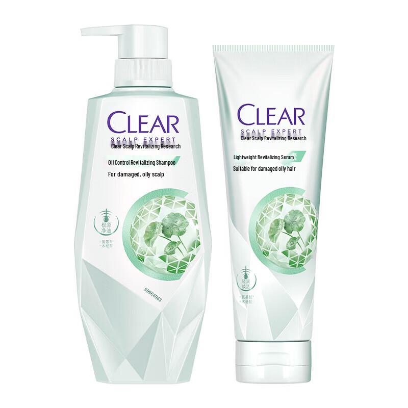 CLEAR Anti-Dandruff Purifying & Volumizing Scalp Care Set