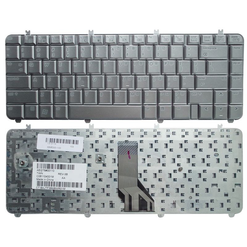 

Ru for HP HP Dv5-1000 1200 1218 1219 1002 1010 1138tx Keyboard 1106 (Genuine goods paragraph) (Silver) [New]]