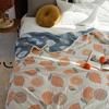 Nordic Cotton Gauze Throw Blanket Single Double Sofa Towel Summer Cool Quilt Couple Adult Bedspread Boho Decor Leisure Blanket