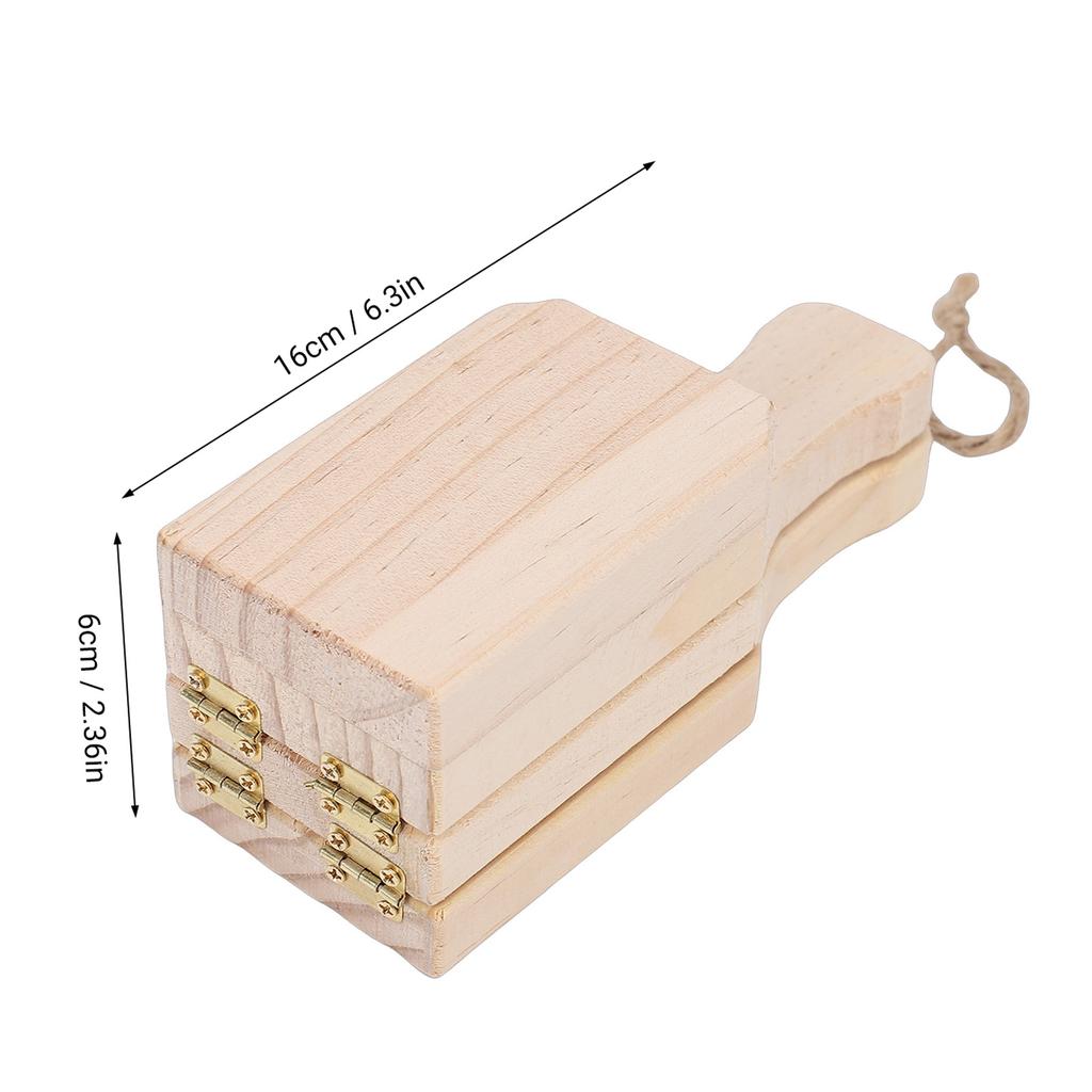 Banana Smasher Maker Plantain Tostones Press 2 In 1 Banana Smasher Maker Wooden Plantain Smasher for Kitchen