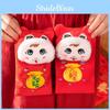 Snake Mascot Cute Plush Toys Red Envelope Hanging Zodiac Massage Stick Gifts