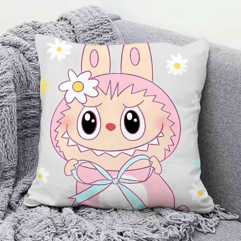 Cute Rabbit Pillowcase, Student Dormitory Bedroom Pillowcase, Office Pillow Cover Sofa